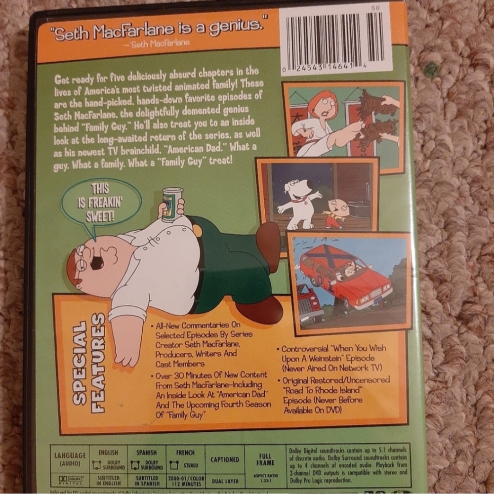 Family Guy: Freakin Sweet Collection Dvd